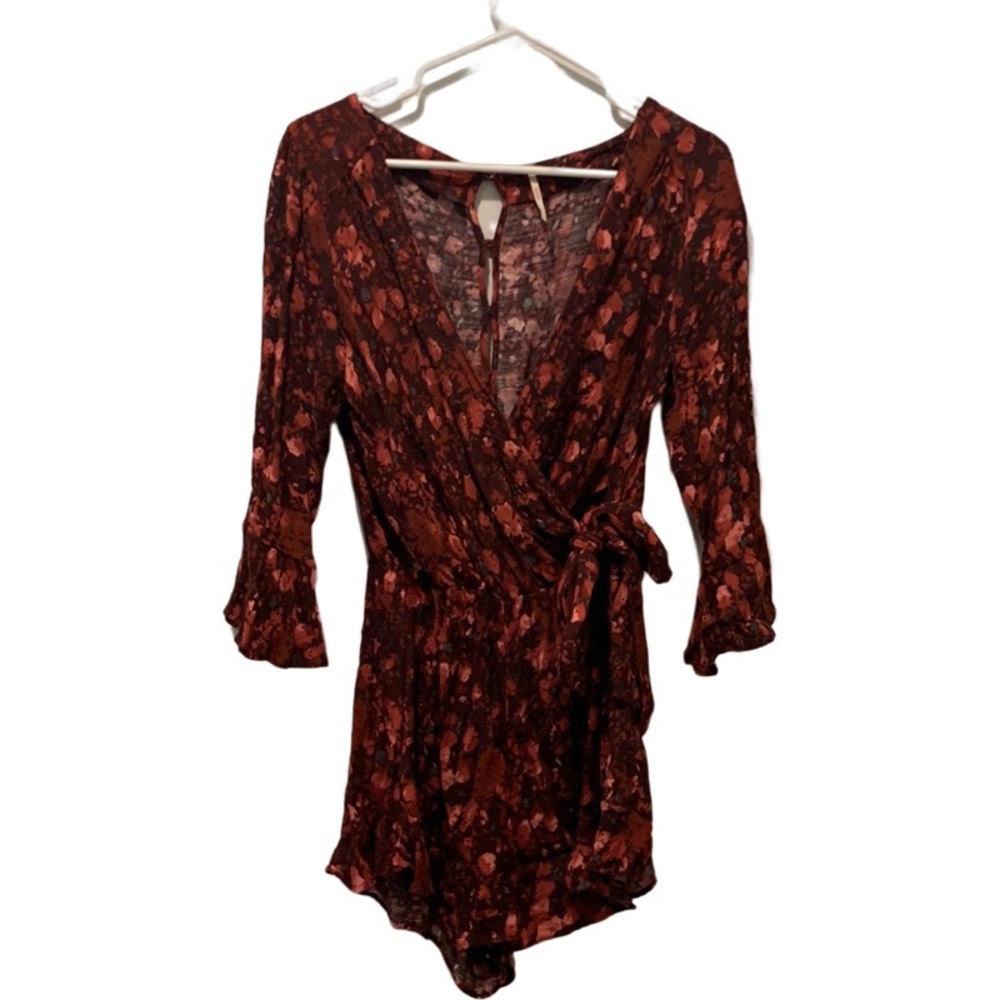 Free People Floral Romper